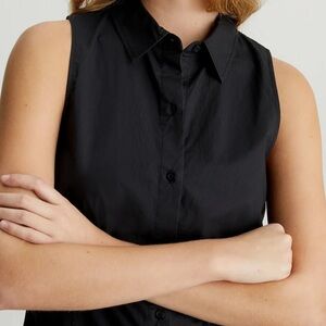 Ann Taylor  Stretch Sleeveless Shirt